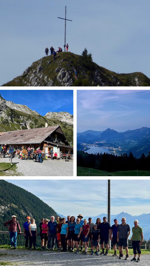 Wanderwochenende des Ski Club Fröhnd auf der Fluonalp